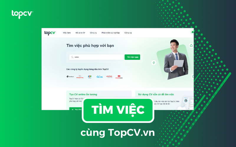 TopCV là nền tảng tiên phong sử dụng công nghệ tiên tiến trong tuyển dụng và tìm việc