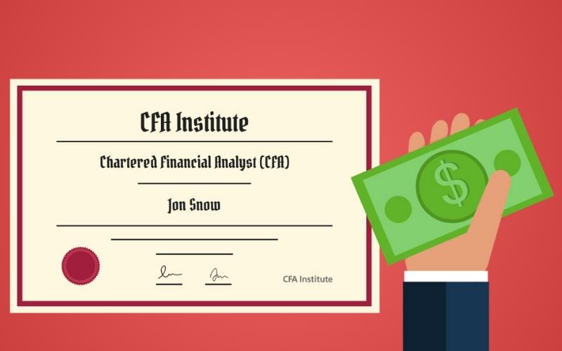 Phí đăng ký ban đầu là một trong những mục cần chi trả khi học CFA